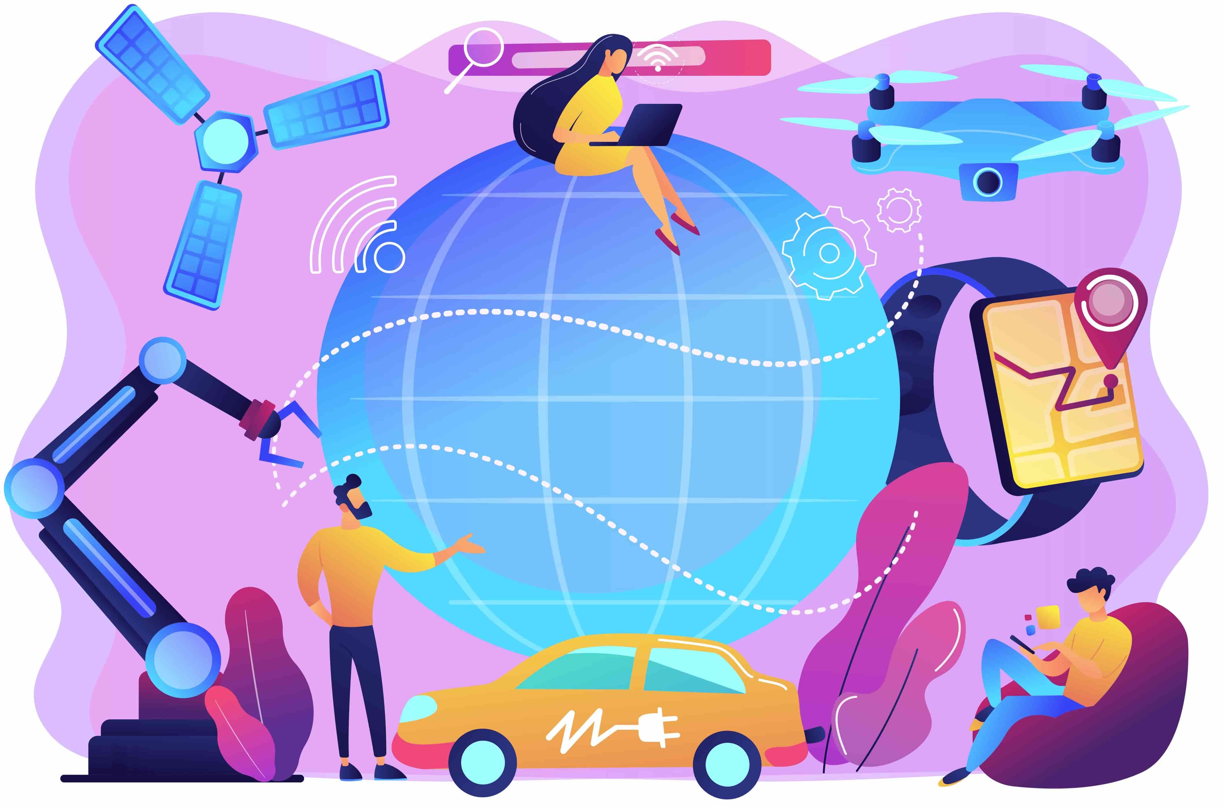 Взаимосвязь интеллектуальных систем для управления мегаполисом