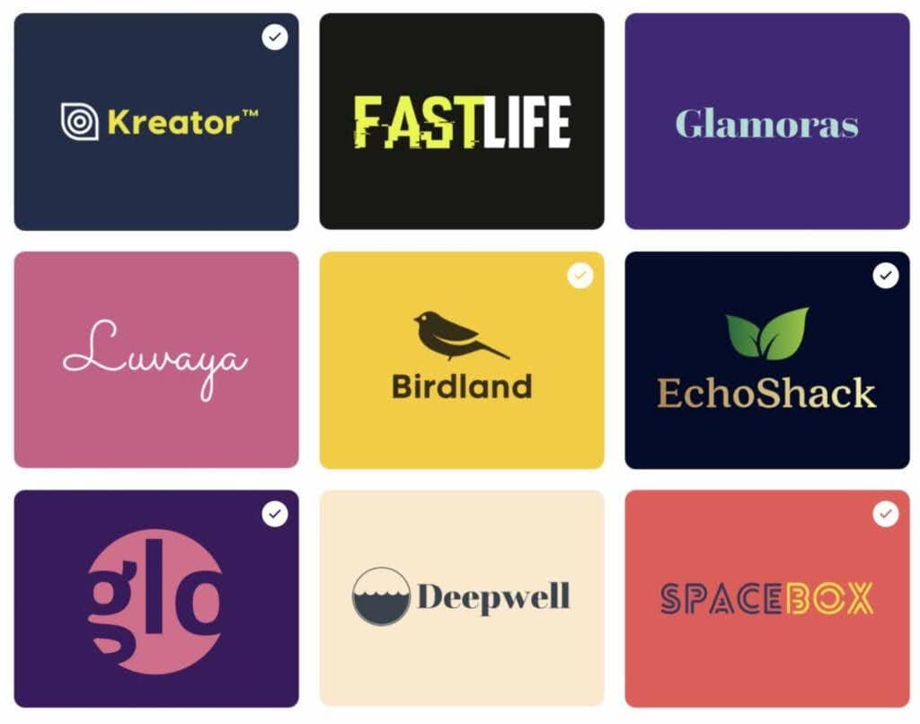 В Looka Logo Maker с помощью предварительного опроса или промпта можно создать идеальное лого, которое далее можно редактировать