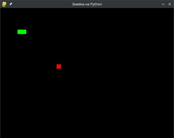 Создание еды для персонажа в игре «Змейка» на Python